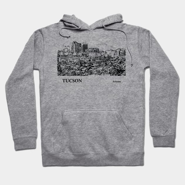 Tucson - Arizona Hoodie by Lakeric